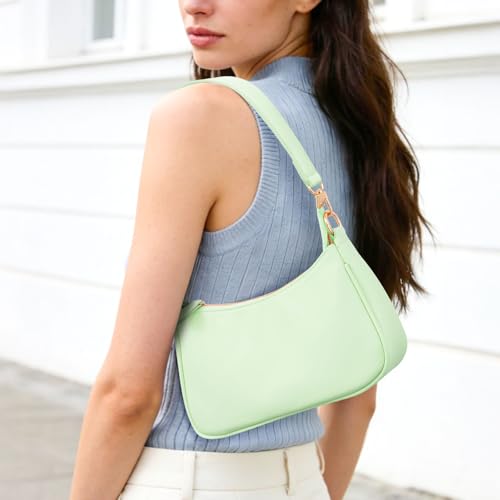 Uygafly Shoulder Bag for Women Cute Handbags Purses - color: Alg-lake Green