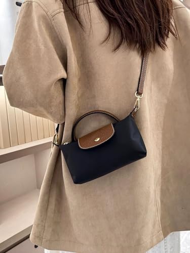 Fashion Mini Crossbody Bag, Handbags Purses with Adjustable Strap for Women, Ladies Shoulder Totes Bag - color: Cream