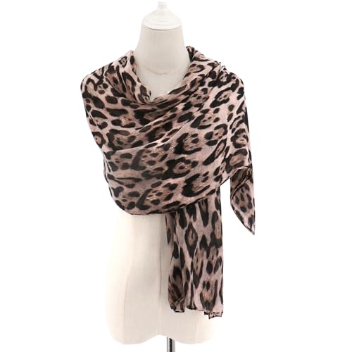 vimate Lightweight Scarf for Women Fashion Head Cover Hijab Cotton Voile Scarf Shawl Wrap for Spring Fall Winter Season - color: L3#.style 43