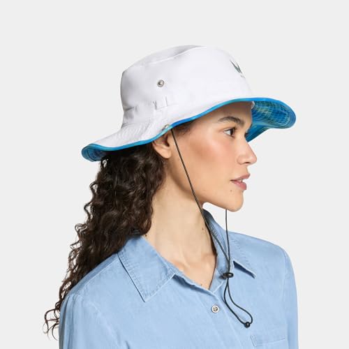MISSION Cooling Bucket Hat - Unisex Wide-Brim Hat for Men & Women - Lightweight, Foldable & Durable - Cools Up to 2 Hours - color: Turn Light Gray