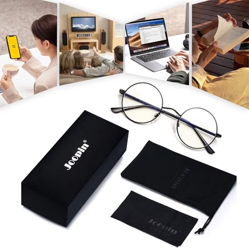 Joopin Retro Small Round Sunglasses Hippie Circle Sun Glasses Polarized UV400 Protection Metal Shades for Men Women - color: A06-black Frame Tint Lens