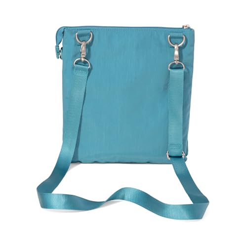Baggallini womens Out and About Crossbody - color: Seaside Blue