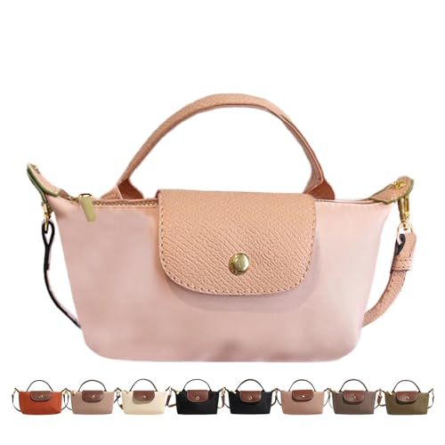 Fashion Mini Crossbody Bag, Handbags Purses with Adjustable Strap for Women, Ladies Shoulder Totes Bag - color: Light Pink