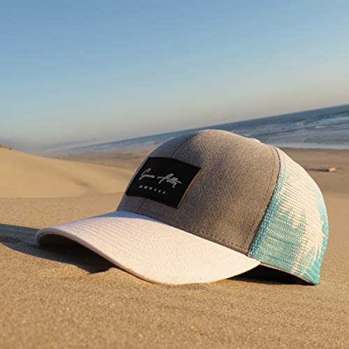 Grace Folly Beach Trucker Hats for Women- Snapback Baseball Cap for Summer - color: Palm Beach