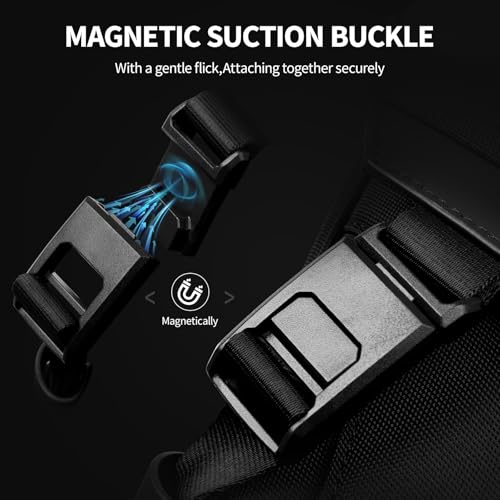 OIWAS Crossbody Bag Men Messenger Bag Shoulder Bag Fit 10inch Ipad Sling bag for Men Minimalist Business Bag for Work