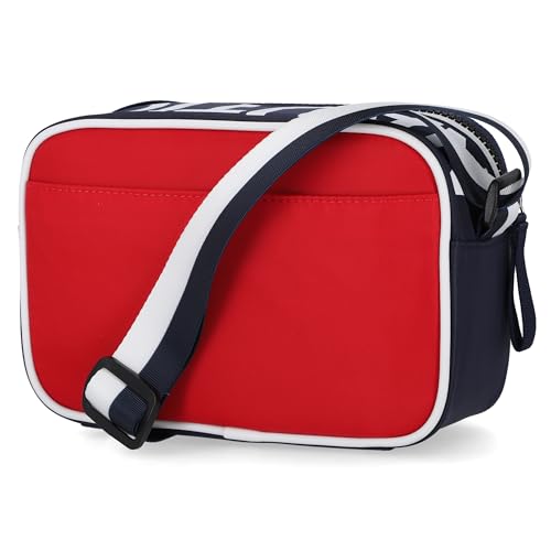 Nautica womens High Seas Camera Crossbody - color: Bilateral Red