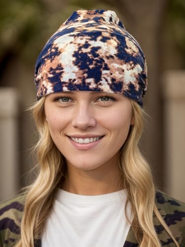 1 Pack Boho Headbands Stretch Paisley Print Bandana Headband Criss Cross Hair Bands Knotted Head Wrap Yoga Daily for Women and Girls (Gray-Black) - color: Gray-Black