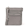 Baggallini womens Out and About Crossbody - color: Sterling Shimmer