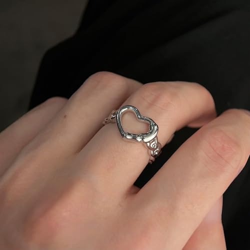 14K Gold Plated Rings for Women Open Adjustable Rings Stackable Rings Charming Rings Statement Rings Thumb Ring Band Finger Rings Vintage Rings Handmade Rings for Men Women Anniversary Birthday Gift - color: Ring03-21