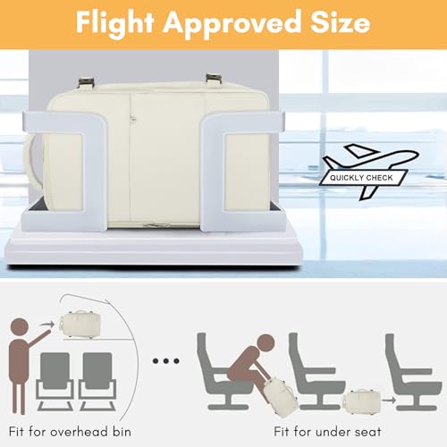 Taygeer Travel Backpack for Women, Carry On Backpack with Shoe Pouch, TSA 15.6" Laptop Back Pack Flight Approved, College Gym Bag Casual Daypack for Weekender Business Hiking,Beige - color: Creambeige, size: Large