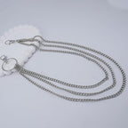 Layered Pants Chain keychain for Women Men Punk Wallet Chains Hiphop Jeans Keychain Halloween Jewelry - style: C-three layered chain