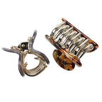 1.57 inch Small Acrylic Hair Claw Clips for Girls and Women Marbling Hair Clips,Plastic No-Slip Grip Jaw Hair Clip Hair Jaw Clamp,Pack of 12 - color: Color G