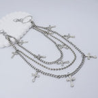 Layered Pants Chain keychain for Women Men Punk Wallet Chains Hiphop Jeans Keychain Halloween Jewelry - style: A-pants chain