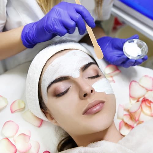 100 Pcs Wax Sticks, Wooden Waxing Sticks, Wax Strips, Eyebrow Wax Sticks, Small Waxing Applicator Sticks for Hair Removal, Facial, Smooth Skin (100 Pack)