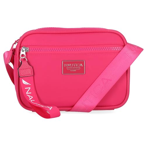 Nautica womens High Seas Camera Crossbody - color: Raspberry