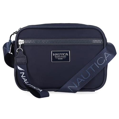 Nautica womens High Seas Camera Crossbody - color: Indigo