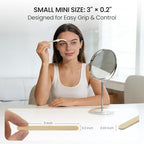 Small Eyebrow Wax Sticks, Mini Wooden Waxing Sticks for Eyebrow Face Lip Hair Removal, Precision Wax Applicator, 50 Pcs