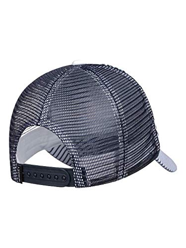 Roxy Girls' Honey Coconut Trucker Hat - Breathable Mesh Snapback, Curved Visor - color: Bright White (Badami), size: One Size