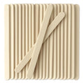 Small Eyebrow Wax Sticks, Mini Wooden Waxing Sticks for Eyebrow Face Lip Hair Removal, Precision Wax Applicator, 50 Pcs
