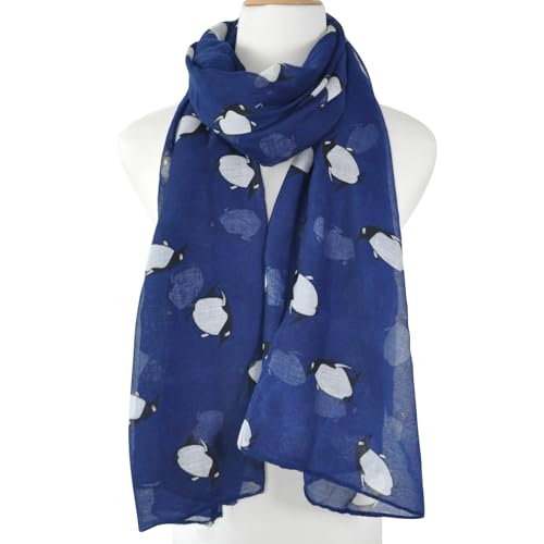 Lightweight Boho Scarf for Women Spring Summer Floral Printed Scarves Fashion Shawl Wrap - color: E08