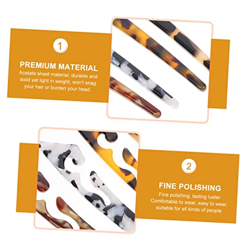 Beaupretty 4pcs Chinese Hairpin Chopstick Hair Stick Bun Holder Decorative Hair Buns for Women Accessories Vintage