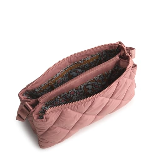 Vera Bradley womens Featherweight Foxbury Crossbody Bag - color: Withered Rose