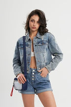 Nautica womens High Seas Camera Crossbody - color: Indigo/White