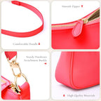 Uygafly Shoulder Bag for Women Cute Handbags Purses - color: Ar-red