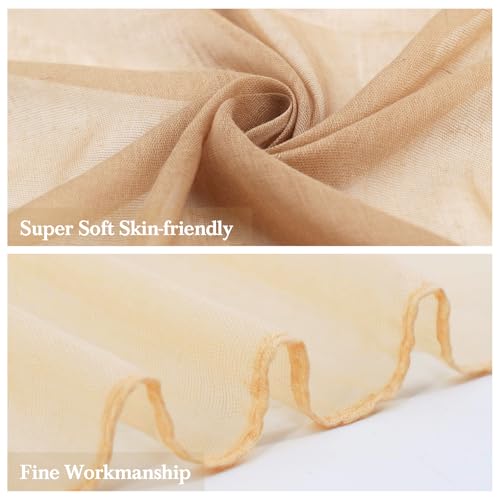 vimate Lightweight Scarf for Women Fashion Head Cover Hijab Cotton Voile Scarf Shawl Wrap for Spring Fall Winter Season - color: G2#.style 60-khika