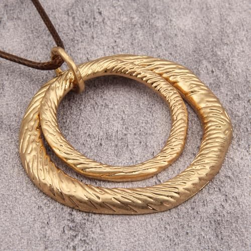 Boho Necklaces for Women Cord Necklace with Pendant Long Silver Necklace Vintage Sweater Necklace Hippie Jewelry for Women Girls Gifts - style: Large Boho Pendant Necklace