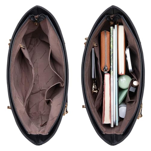 Montana West Tote Bag for Women Chain Top-handle Handbags - color: Pink