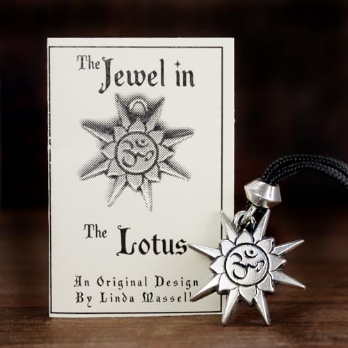 Aum Om Pendant Necklace - Bohemian Yoga Meditation Amulet