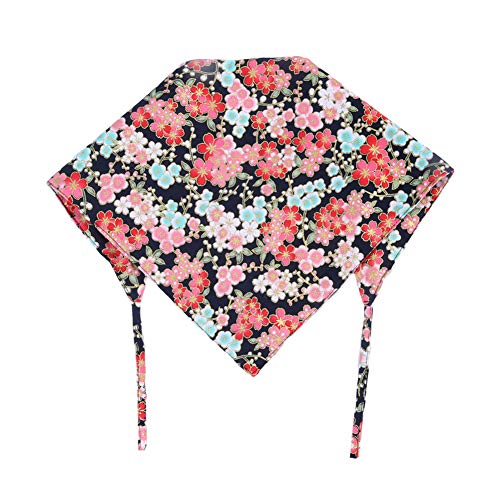 4 Pack Dog Bandanas Triangle Bibs Scarf Accessories Japanese Style Small - size: Small