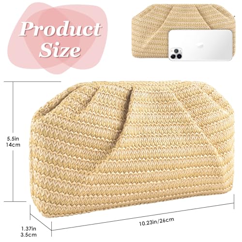 ERKOON Clutch Purse for Women Elegant Pleated Evening Bag Crossbody Shoulder Handbag Envelope Bag with 2 Detachable Chain - color: Original Color Blocking