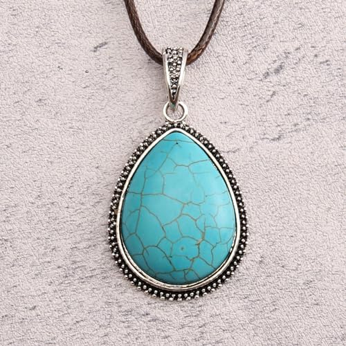 Boho Necklaces for Women Cord Necklace with Pendant Long Silver Necklace Vintage Sweater Necklace Hippie Jewelry for Women Girls Gifts - style: Bohemian Necklaces