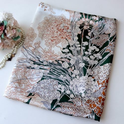 XL 43 Inch Extra Large Square Scarf Fashion Scarves Silk Feeling Hair Scarf Wrapping Scarfs Night Sleeping Headscarf - color: Ba1011