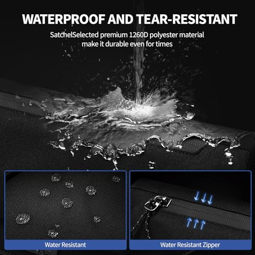 OIWAS Crossbody Bag Men Messenger Bag Shoulder Bag Fit 10inch Ipad Sling bag for Men Minimalist Business Bag for Work