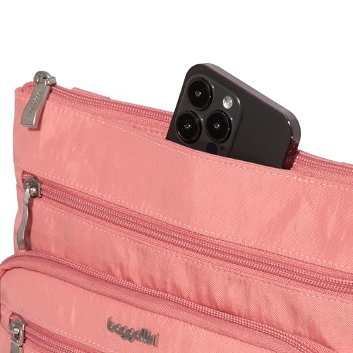 Baggallini womens Out and About Crossbody - color: Terracotta