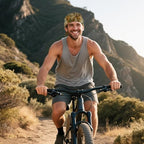 DOCILA 3 Pcs Do Rags for Men Skull Cap Bandana Hat Breathable Helmet Linner Beanie - color: Desertbrowngrey