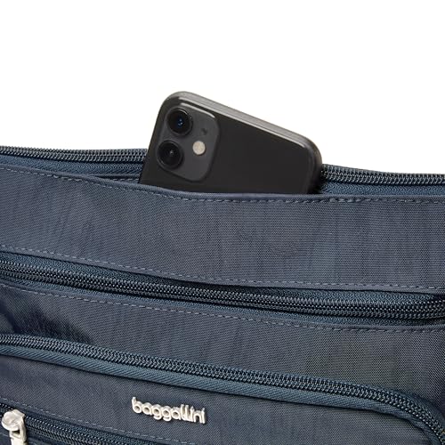 Baggallini womens Out and About Crossbody - color: French Navy