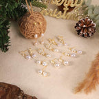 Hayopi Pearl Earrings for Women - Dainty Gold Dangle Drop Earrings, 14k Gold Plated Cute Bow Design, Hypoallergenic Pearl Studs, Wedding Jewelry Gifts - color: GOLD-Small CZ Drop pearl