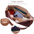 Uygafly Shoulder Bag for Women Cute Handbags Purses - color: Awr-wine Red
