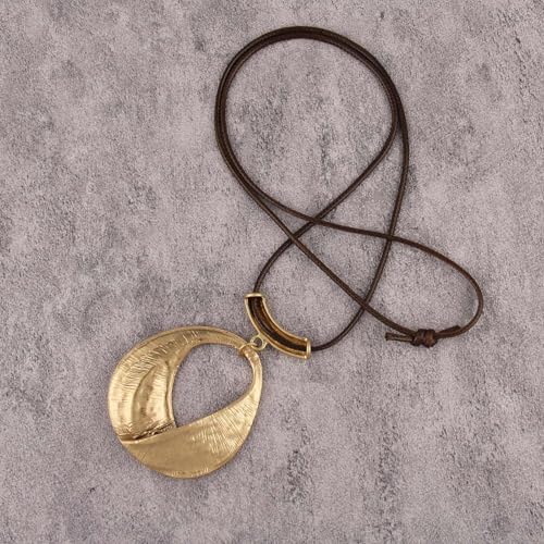 Boho Necklaces for Women Cord Necklace with Pendant Long Silver Necklace Vintage Sweater Necklace Hippie Jewelry for Women Girls Gifts - style: Bohemian Long Necklaces