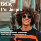 Joopin Retro Small Round Sunglasses Hippie Circle Sun Glasses Polarized UV400 Protection Metal Shades for Men Women - color: A02-silver Frame Black Lens