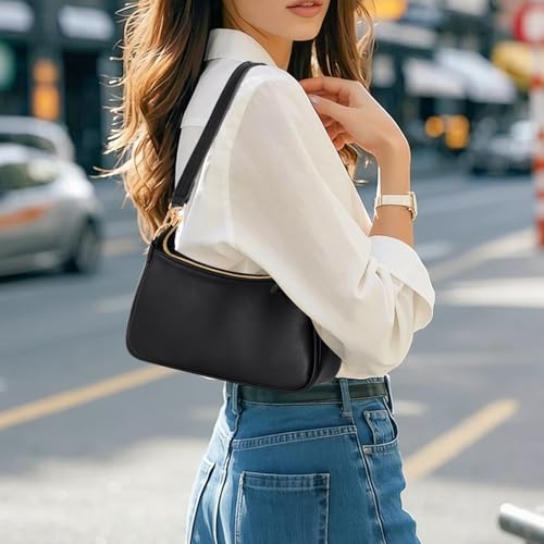 Uygafly Shoulder Bag for Women Cute Handbags Purses - color: Aa-black