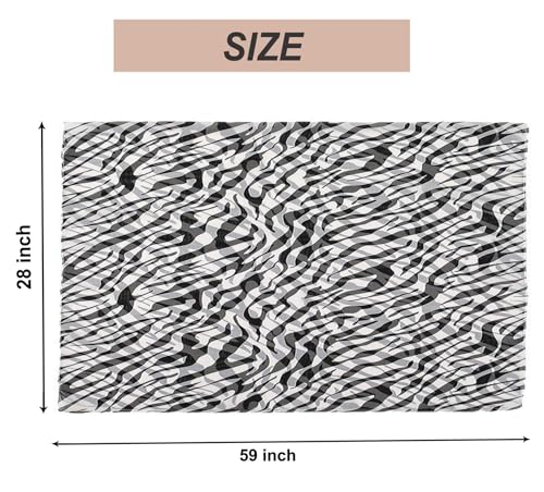 Womens Leopard Print Scarves - Fashion Cheetah Wrap Scarves Long Soft Lightweight Sunscreen Scarf for All Seasons - color: Zebra Stripes