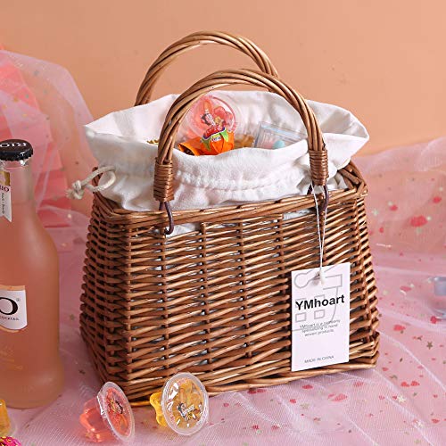 Straw Beach Bags For Women Summer Clutch Rattan Woven Wicker Purse Crochet Tote